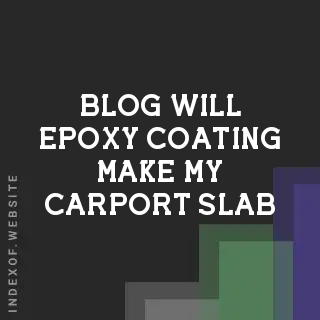 Will Epoxy Coating Make My Carport Slab Flat and Smooth? | Slab Prep | Logo - Indexof